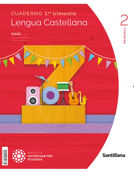 CUADERNO LENGUA 1 2ºPRIMARIA PAUTA CONSTRUYENDO MUNDOS 2023